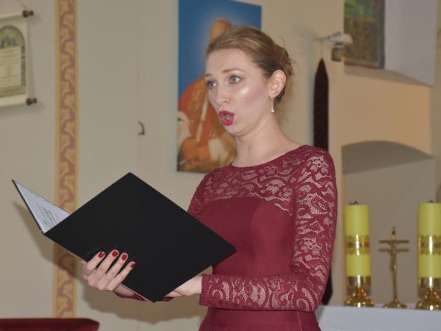 Występ Weroniki Prościńskiej (mezzosopran)