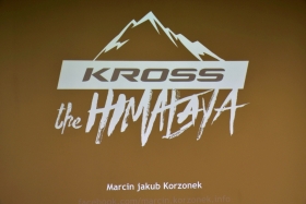 Slajd tytułowy prezentacji podróżnika Marcina Korzonka